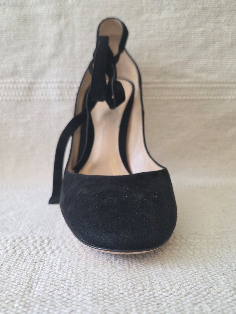 Gianvito Rossi Black Suede "Carla" Pumps - Picture 16 of 16